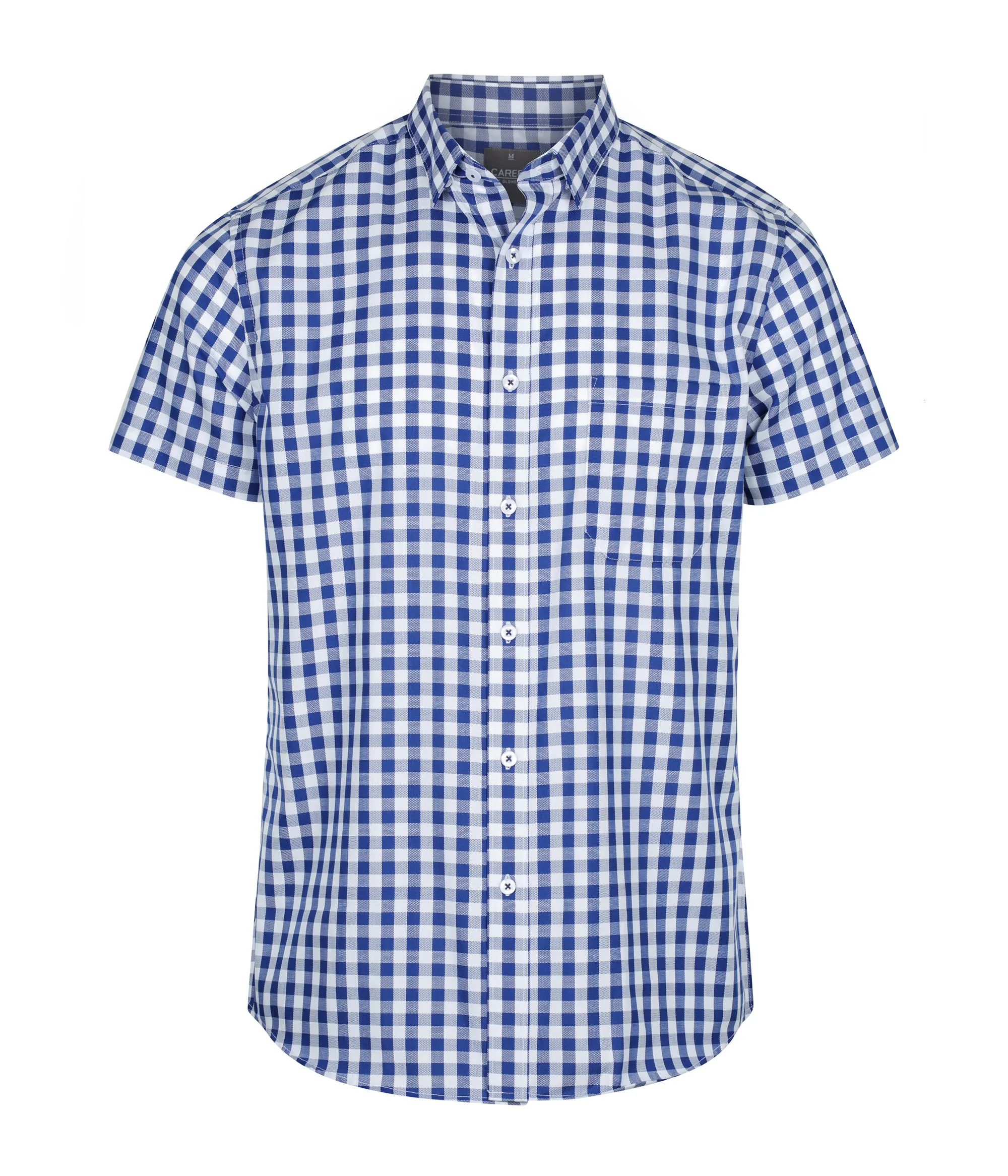1710HS Royal Oxford Short Sleeve Casual Slim Fit Shirt