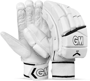 303 Cricket Batting Gloves for Youth Right Handed | Free Cover | White/Black