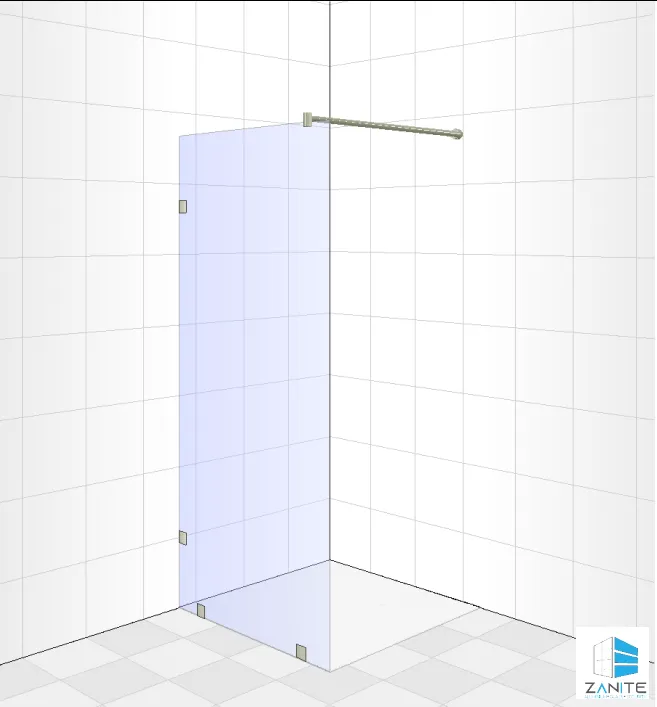 8mm Shower Screen - Clear