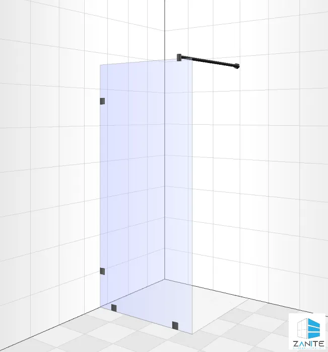 8mm Shower Screen - Clear