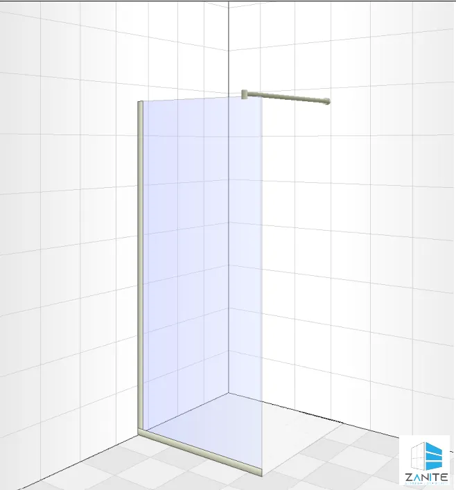 8mm Shower Screen - Clear