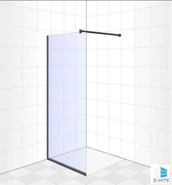 8mm Shower Screen - Clear