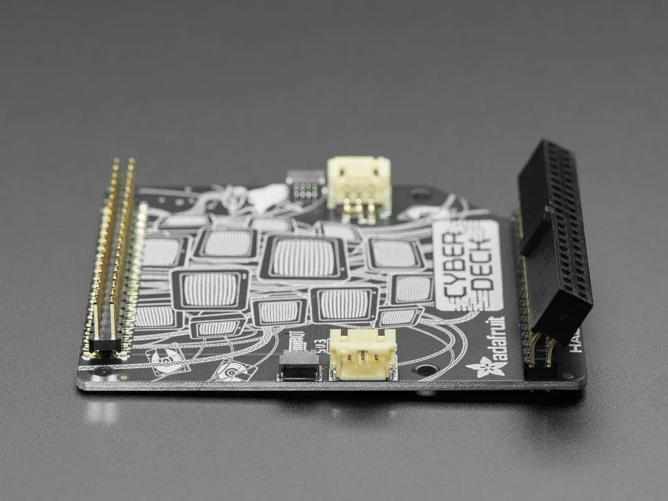 Adafruit CYBERDECK HAT for Raspberry Pi 400