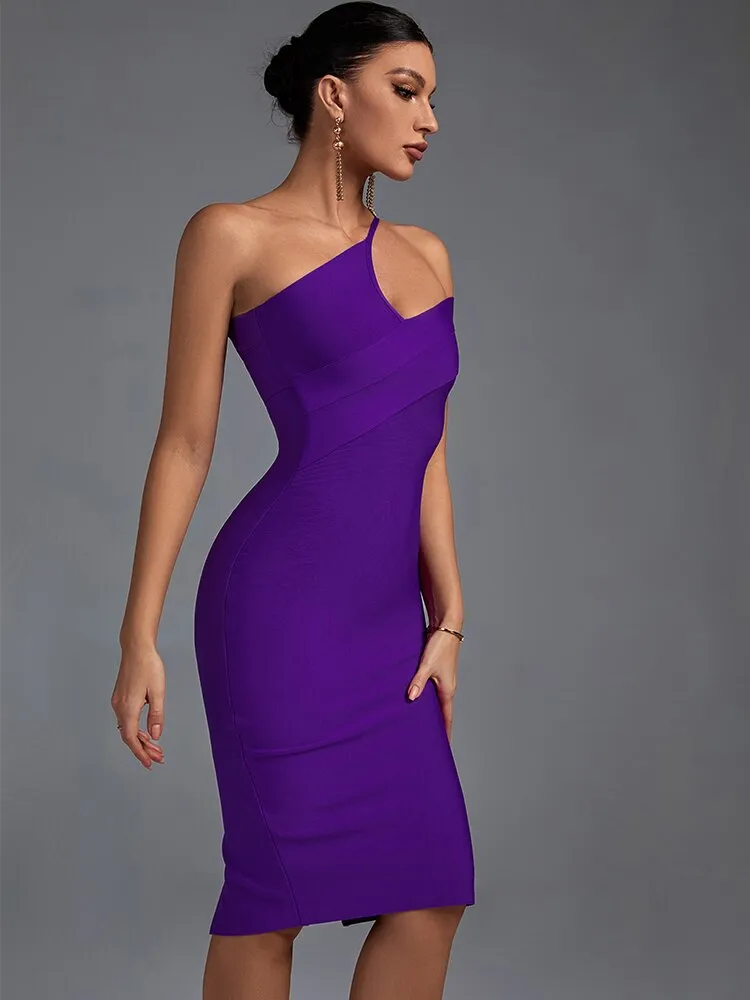 Amy Fashion - Bodycon Elegant Sexy Cut Out Evening Party Dress
