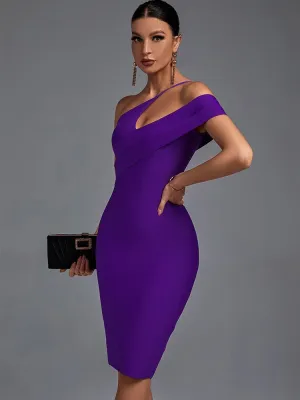 Amy Fashion - Bodycon Elegant Sexy Cut Out Evening Party Dress