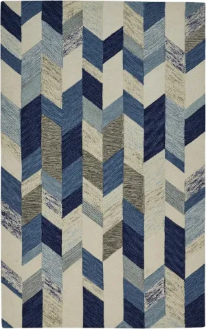 Arazad 7238446F Blue/Ivory Rug