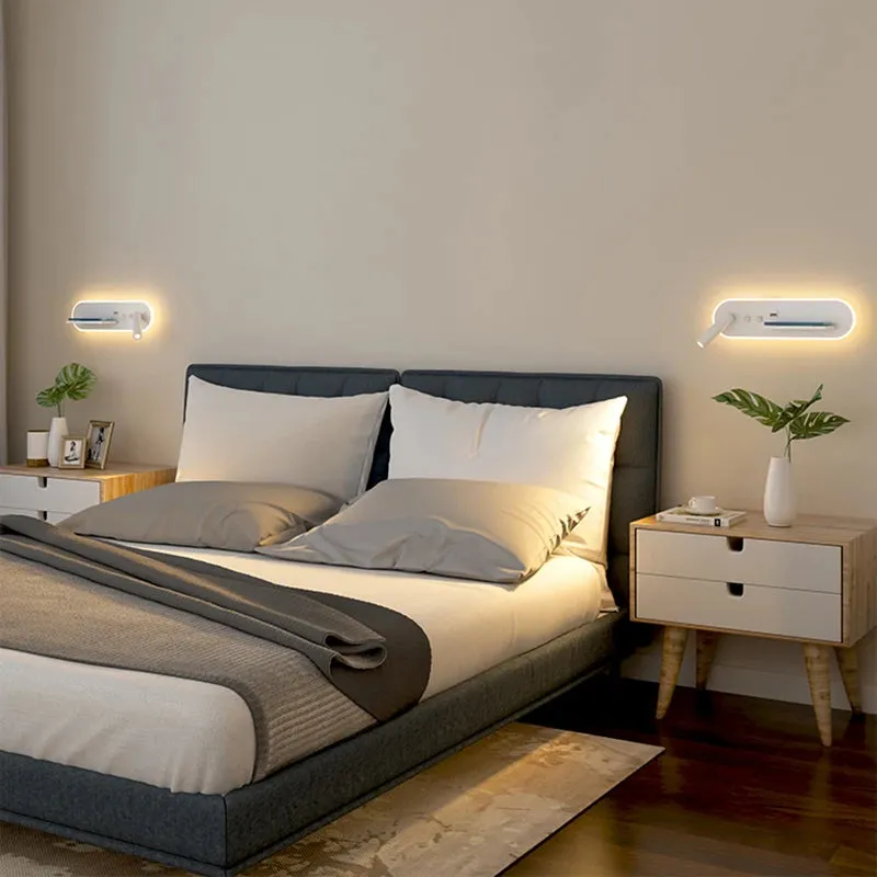 Barriva Wireless Charging   Reading Wall Lamp