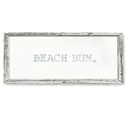 'Beach Bum' Shelf Art