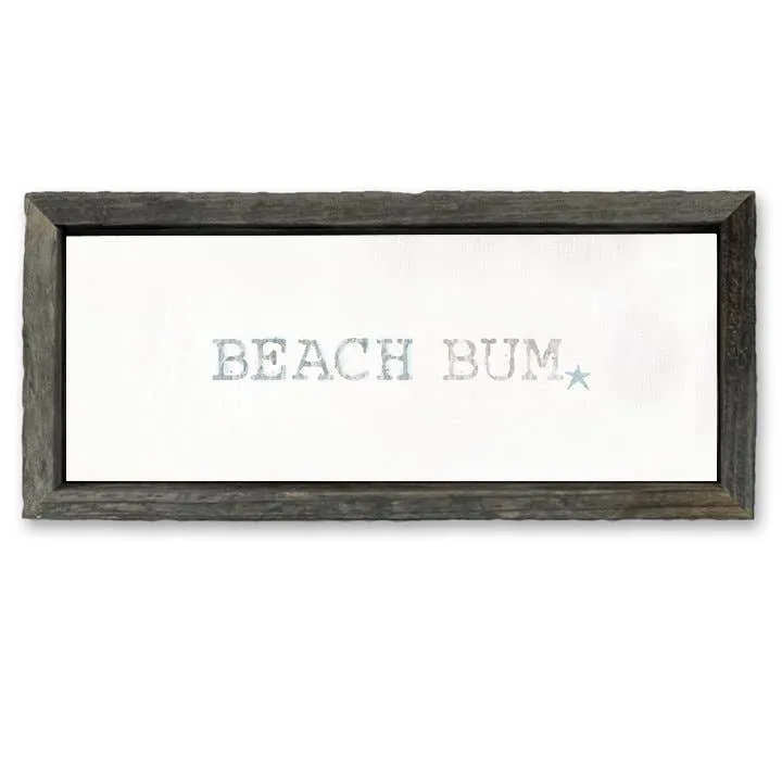 'Beach Bum' Shelf Art