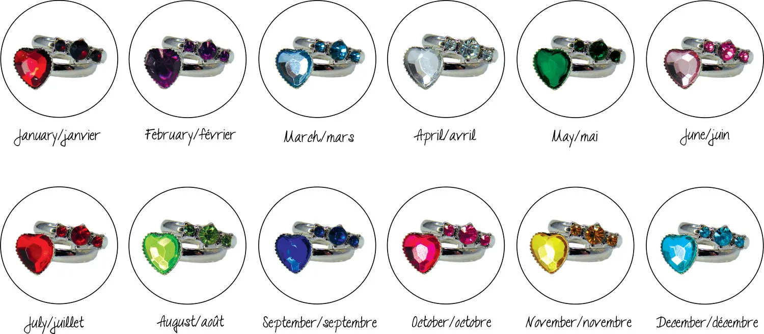 Birthstone Rings - Assorted
