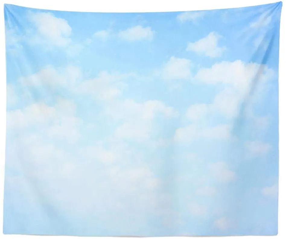 Blue Cloud Tapestry