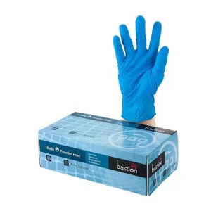 Blue Nitrile Powder Free Gloves