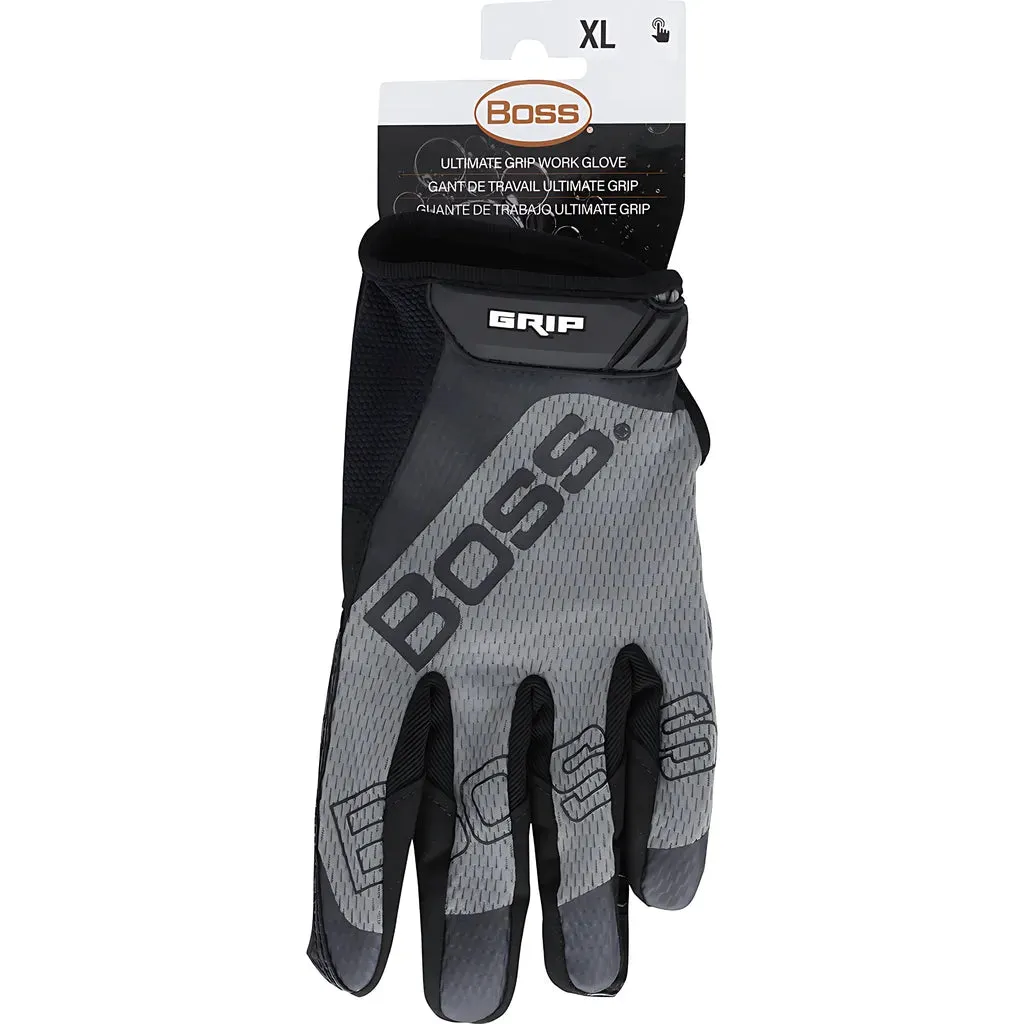 Boss 120-MG1220T/S Synthetic Microfiber Palm with Silicone Coated Grip and Mesh Fabric Back