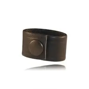Boston Leather Cord Keeper for Radio Strap