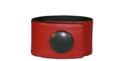 Boston Leather Cord Keeper for Radio Strap