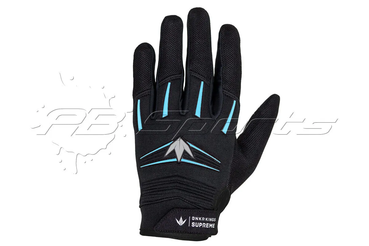 Bunker Kings Supreme Gloves Cyan Large/XLarge