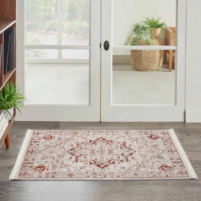 Carina CNA02 Brick/Silver Rug
