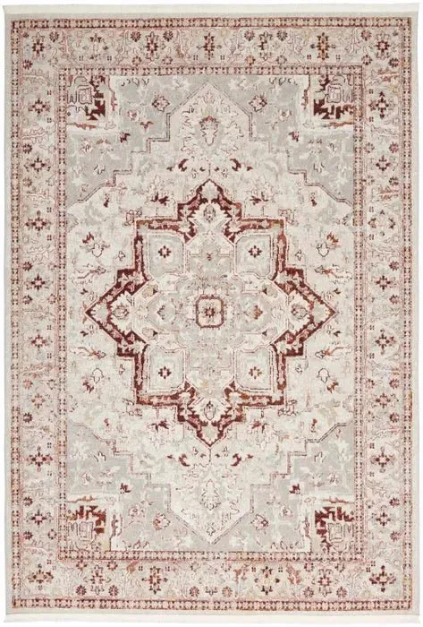 Carina CNA02 Brick/Silver Rug