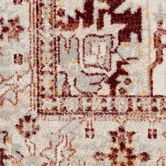 Carina CNA02 Brick/Silver Rug