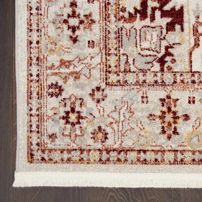 Carina CNA02 Brick/Silver Rug