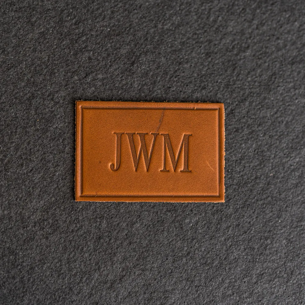 Cheery Mishaps - Custom Leather Patches - Personalized with Logo, Text, or Initials - Blank Leather Patches