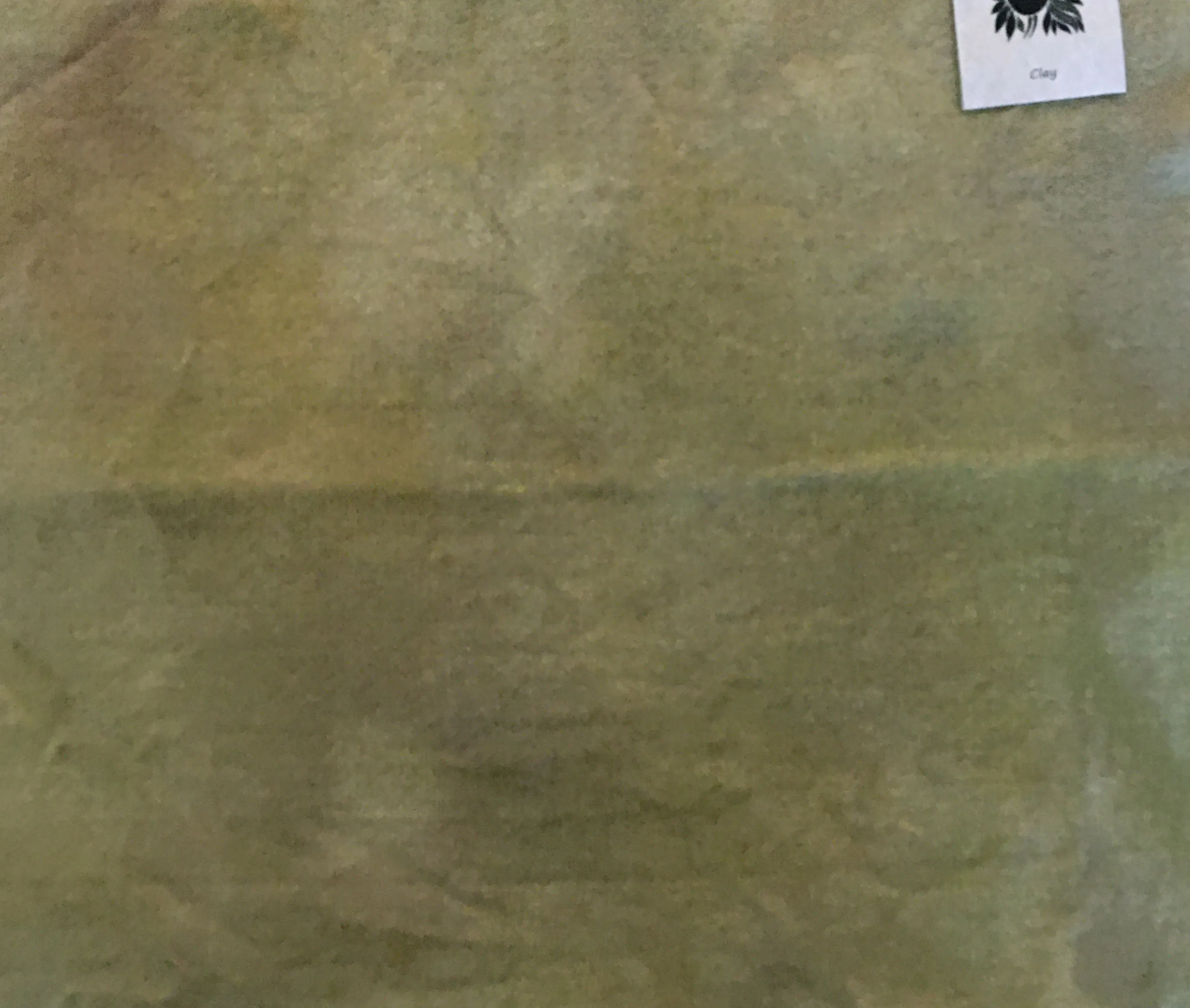 CLAY Hand Dyed Fat QUARTER Wool Fabric for Wool Applique and Rug Hooking
