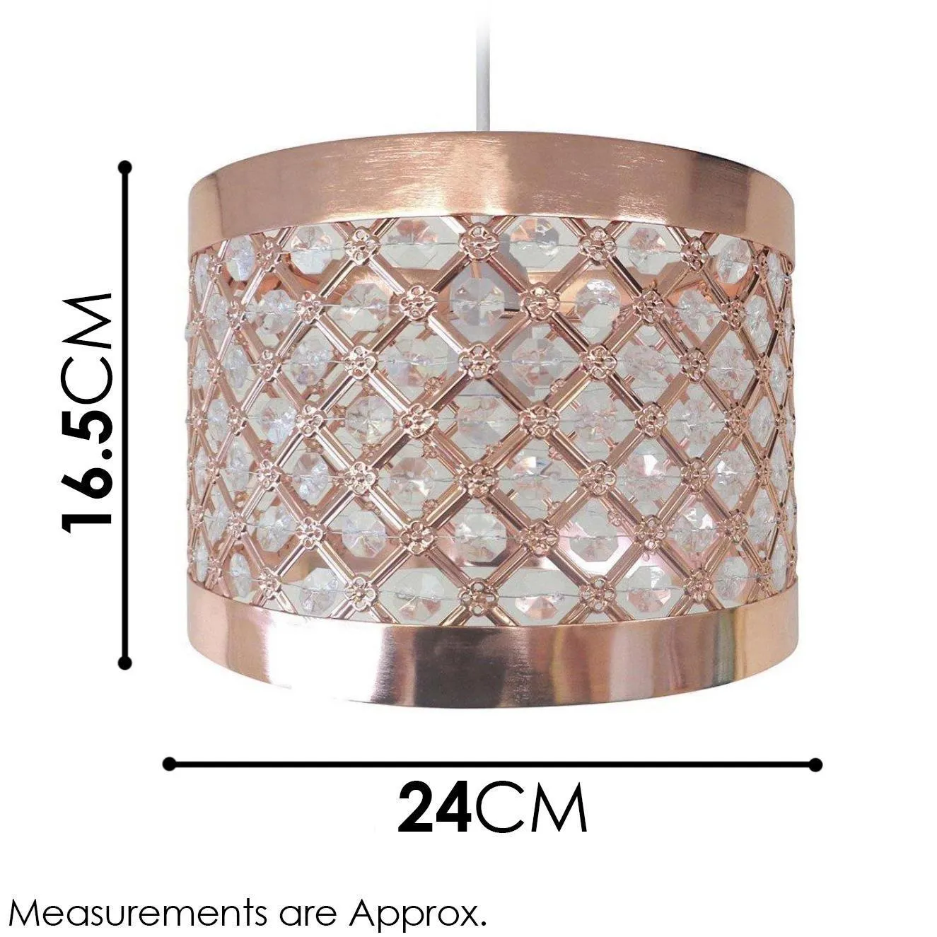 Copper Ceiling Pendant Light Lamp Shade