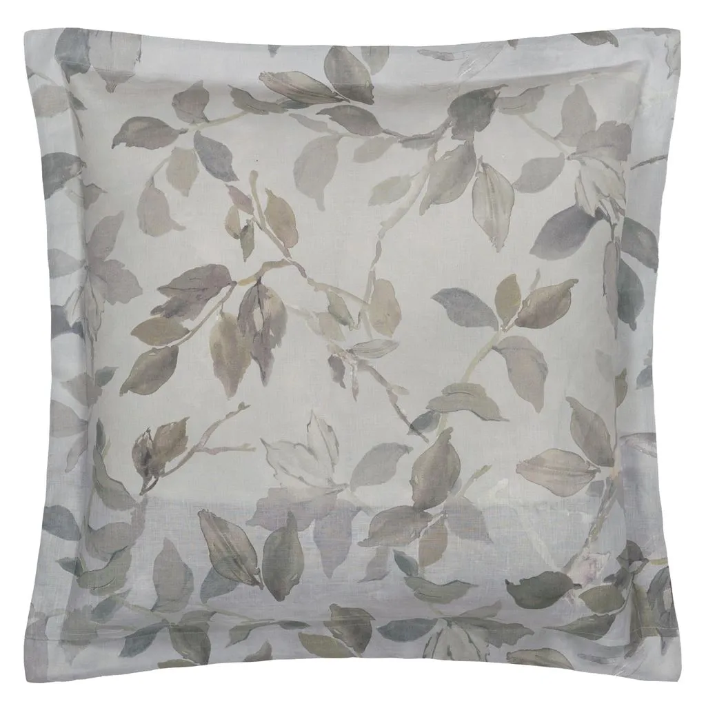 Designers Guild Fleurs Blanche Platinum Bedding