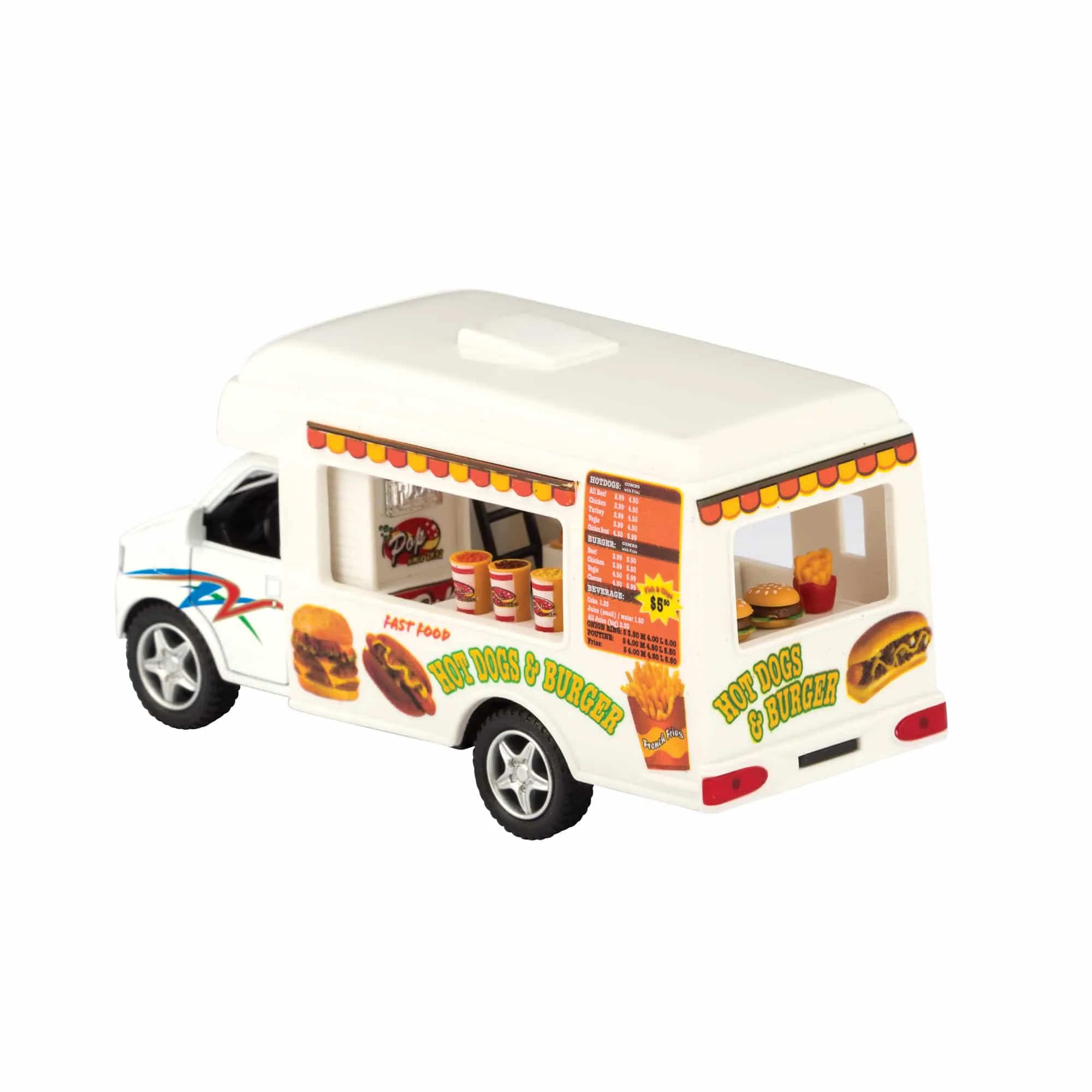 Diecast Food Truck (Single) - Assorted Styles