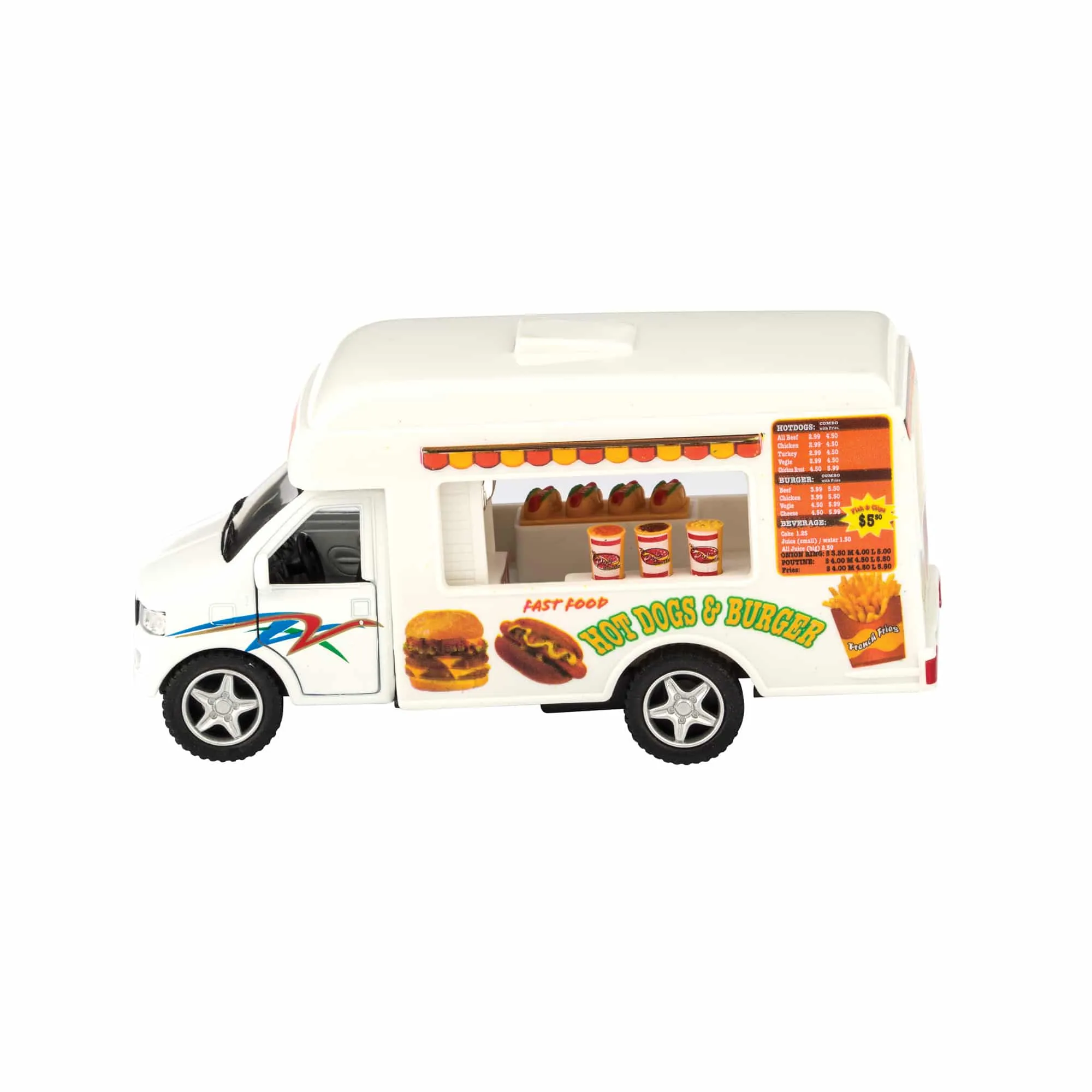 Diecast Food Truck (Single) - Assorted Styles
