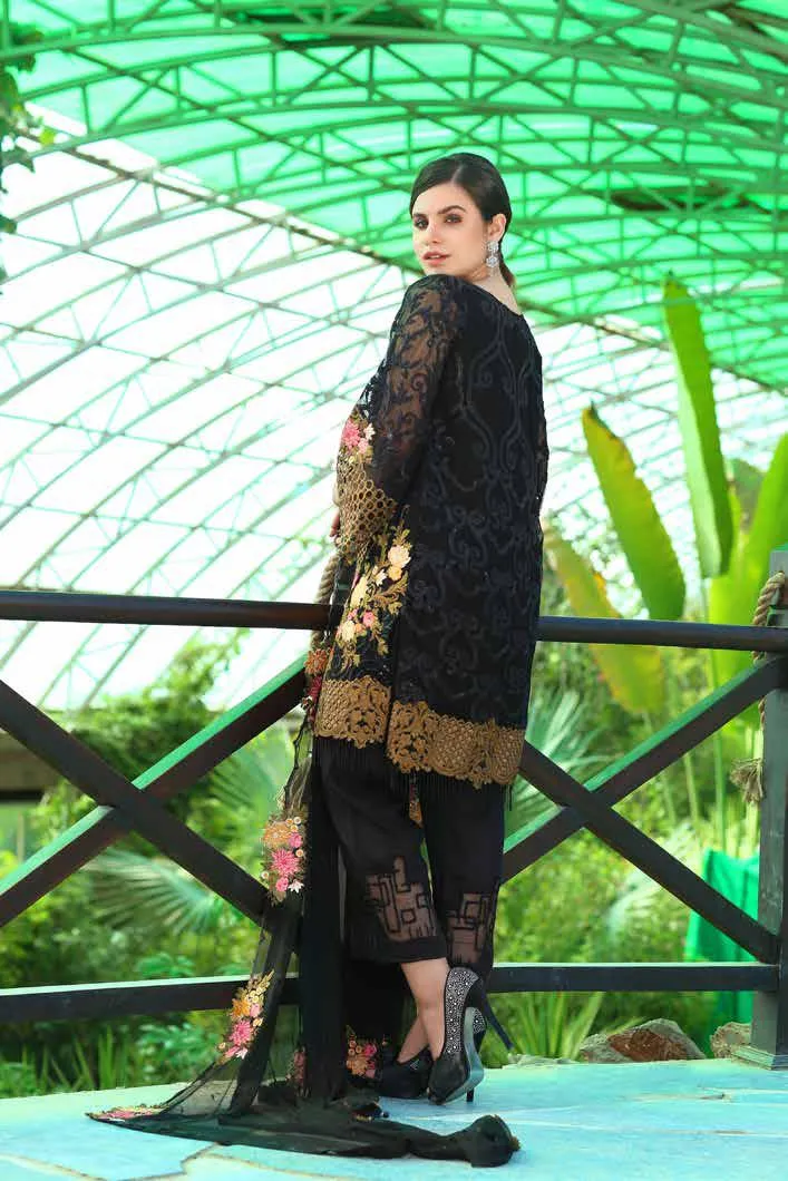 Eshaal Luxury Embroidered Festive Eid Chiffon Collection by Emaan Adeel – EA06