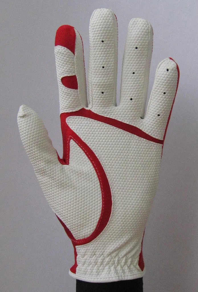 FIT39 Golf Glove Classic F Red White