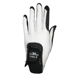 FIT39 Golf Glove COOL II CD White Black