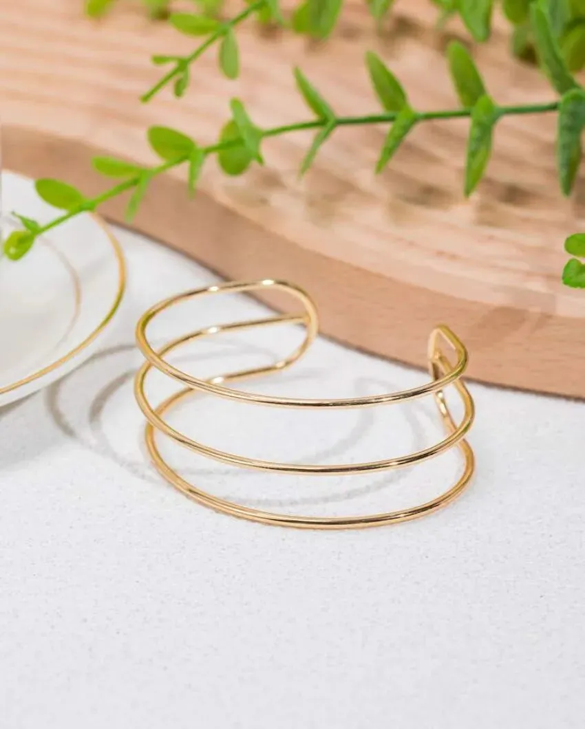 Golden Metallic Curtain Tie Belt | 4 x 3.5 inches