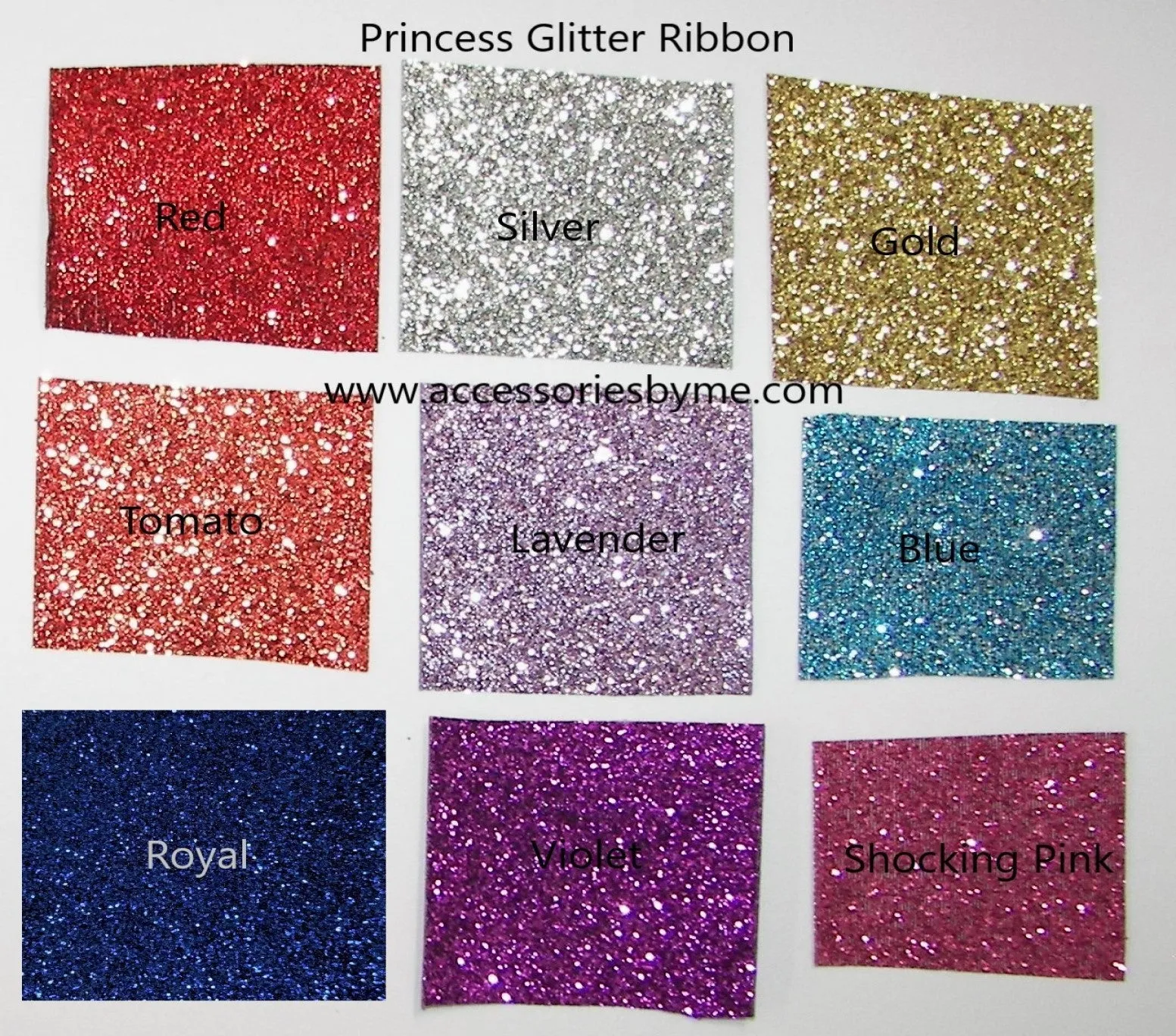 Gymnastics Black Red Glitter Ponytail Bow