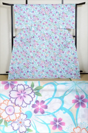 Japanese yukata kimono/ Plus size / P #342