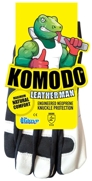 Komodo Pair of Leather Man Gloves - Extra Extra Large - 634805