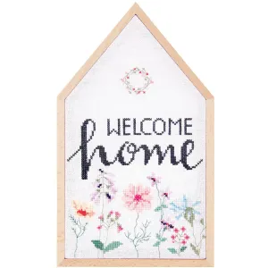 Large Welcome Home Cross Stitch Kit