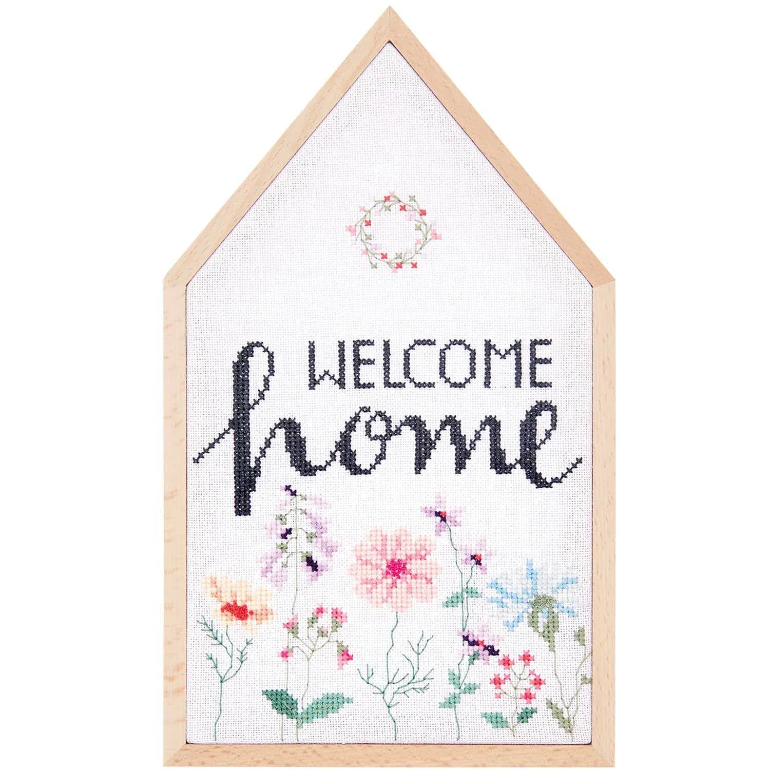 Large Welcome Home Cross Stitch Kit