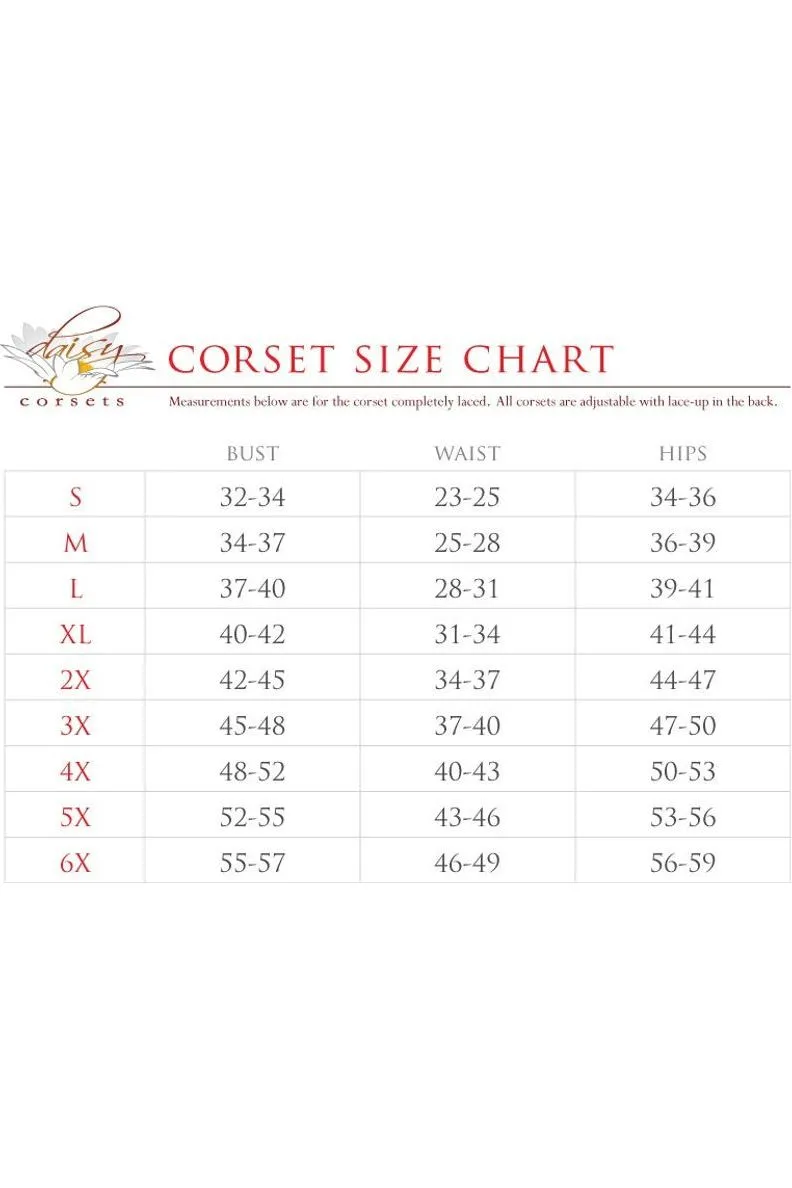 Lavish 4 PC Clear Red Sexy Bunny Corset Costume