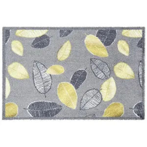 Likewise Mayfair Recylon 75x50cm Mat - Modern Leaves