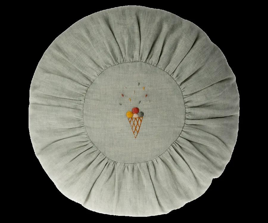 Maileg Small Round Mint Cushion