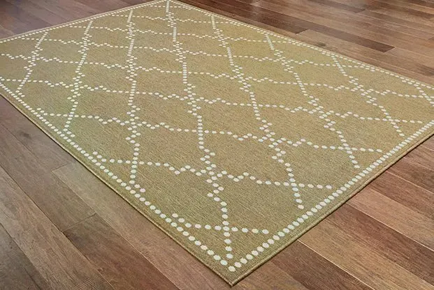 Marina 7765Y Tan Ivory Rug