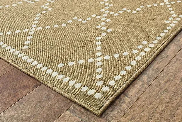 Marina 7765Y Tan Ivory Rug