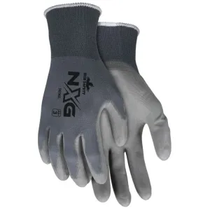 MCR Safety NXG 9696XXXL Ultra Tech Gray PU, Palm Nylon 13 Gauge, Gray, 2X-Large, 1 Dozen