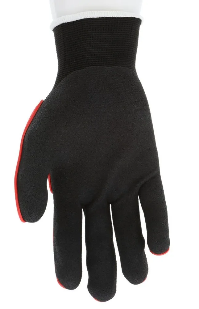 MCR Safety Ultratech UT1950 13 Gauge Nylon Shell Mechanics Gloves, Black, 1 Pair
