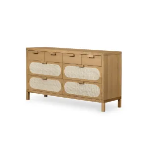 Mediterranean 8 Drawer Dresser