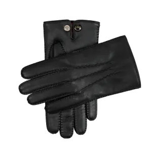 Men’s Heritage Touchscreen Handsewn Three-Point Cashmere-Lined Leather Gloves
