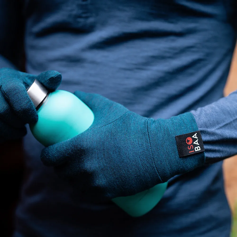 Merino 180 Gloves (Petrol)