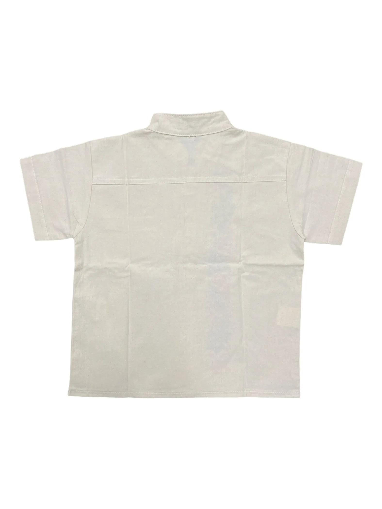Mexican Boys Cream Guayabera Cancun